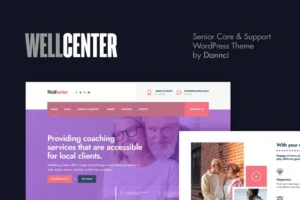 Mua Wellcenter - Senior Care & Support WordPress Theme giá rẻ