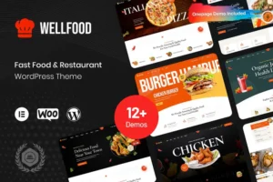 Mua Wellfood - Fast Food Restaurant WordPress Theme giá rẻ