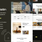 Wellin – Smart Home Automation Elementor Template Kit
