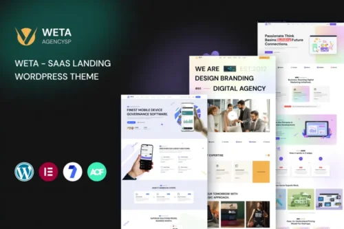 Mua WETA - SaaS Landing WordPress Theme giá rẻ