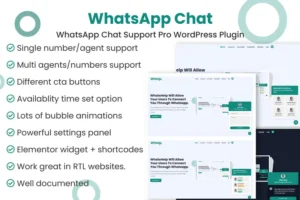 Mua WhatsApp Chat Support Pro WordPress Plugin giá rẻ
