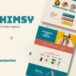Whimsy – Content Creator Agency Template Kit