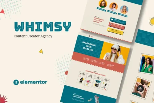 Mua Whimsy - Content Creator Agency Template Kit giá rẻ