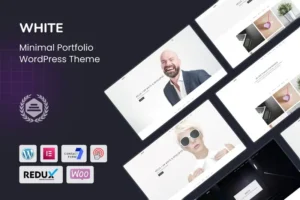 Mua White – Minimal Portfolio WordPress Theme giá rẻ