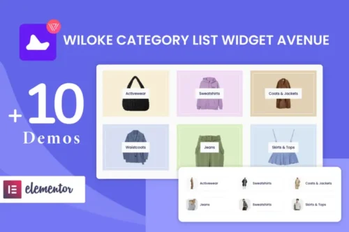 Mua Wiloke Categories List Avenue Widget for Elementor giá rẻ