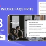 Wiloke FAQs Prite Elementor Addon