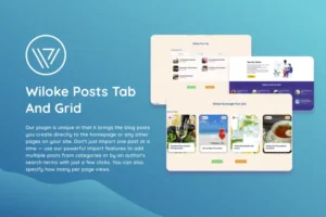 Mua Wiloke Posts Tab And Grid giá rẻ