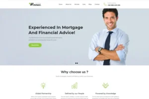 Mua Winnex - Business Consulting WordPress Themes giá rẻ