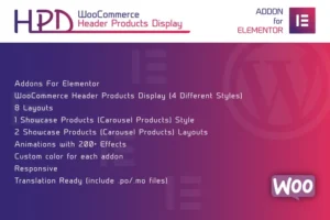 Mua WooCommerce Header Products Display for Elementor giá rẻ