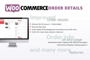 Mua WooCommerce Order Details giá rẻ
