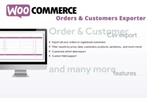 Mua WooCommerce Orders & Customers Exporter giá rẻ