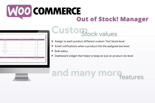 Mua WooCommerce Out of Stock! Manager giá rẻ