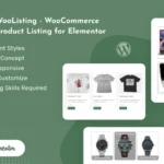 WooCommerce Product Listing for Elementor