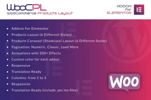 Mua WooCommerce Products Layout for Elementor giá rẻ