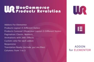Mua WooCommerce Products Revolution for Elementor giá rẻ