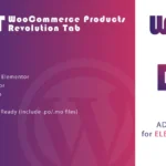 WooCommerce Products Revolution Tab for Elementor