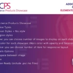 WooCommerce Products Showcase for Elementor