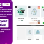 WooCommerce Quick view, compare, wish list, filter