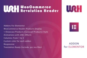 Mua WooCommerce Revolution Header for Elementor giá rẻ