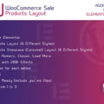 WooCommerce Sale Products Layout for Elementor