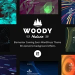 Woody – Elementor Coming Soon WordPress Theme