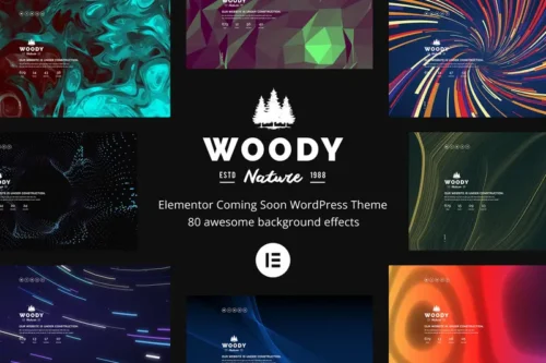 Mua Woody - Elementor Coming Soon WordPress Theme giá rẻ
