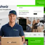 Wooshwiz – Logistic & Shipping Elementor Template Kits