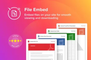 Mua WordPress File Embed - Viewer Plugin giá rẻ