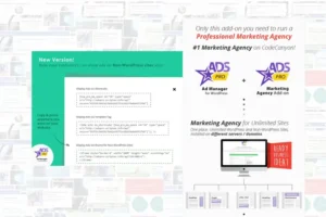 Mua WordPress Marketing Agency - Ads Pro MA add-on giá rẻ