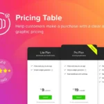 WordPress Pricing Table Plugin