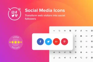 Mua WordPress Social Media Icons giá rẻ