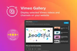 Mua WordPress Vimeo Gallery Plugin giá rẻ
