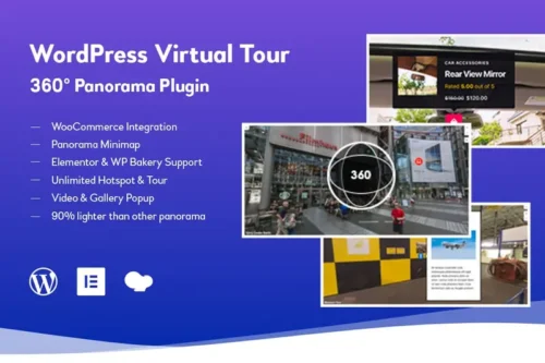 Mua WordPress Virtual Tour 360 Panorama Plugin giá rẻ