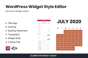 Mua WordPress Widget Style Editor Elementor Addon giá rẻ