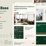 WorkBase – Coworking & Creative Space Elementor Template Kit