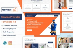 Mua WorkersJet - Handyman & Repair Service Elementor Template Kit giá rẻ