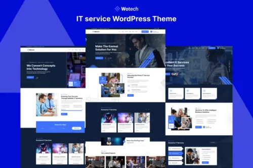 Mua Wotech - IT Service WordPress Theme giá rẻ