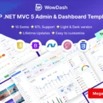 WowDash – ASP .NET MVC 5 -Admin Dashboard Template
