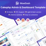 WowDash – CakePHP – Admin Dashboard Template