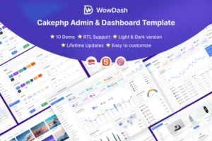 Mua WowDash - CakePHP - Admin Dashboard Template giá rẻ