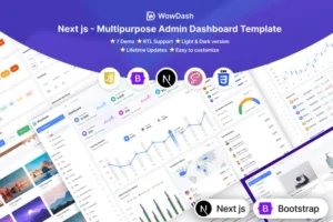 Mua WowDash - Next JS - Admin Dashboard Template giá rẻ
