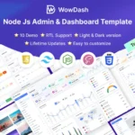 WowDash – NodeJs Tailwind Admin Dashboard Template