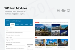 Mua WP Post Modules for News & Magazine giá rẻ