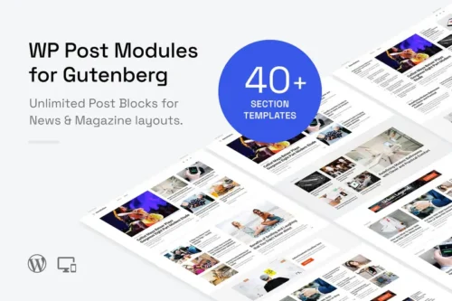 Mua WP Post Modules for News & Magazine (Gutenberg) giá rẻ