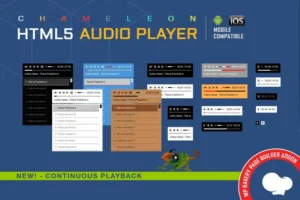 Mua WPBakery Addon - Chameleon Audio Player giá rẻ