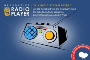 Mua WPBakery Addon - HTML5 Radio Player giá rẻ