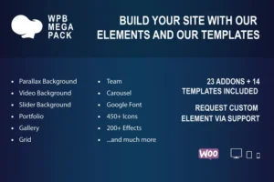 Mua WPBakery Mega Pack - Addons and Templates giá rẻ