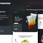 Wrapmax – Custom Packaging & Branding Agency Elementor Template Kit