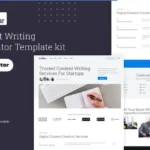 Writepillar – Content Writing Services Elementor Template Kit