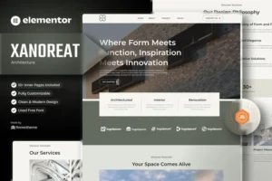 Mua Xanoreat - Architecture Elementor Template Kit giá rẻ